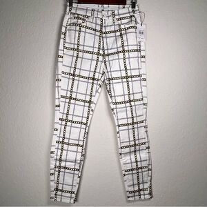 7 for all mankind high waist ankle skinny jeans 🔥 NWT 🔥 Size 25